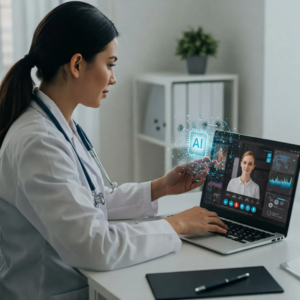 O Impacto Da Ia Na Saúde: Inovações E Resultados 2 Ia Na Saude-Telemedicina