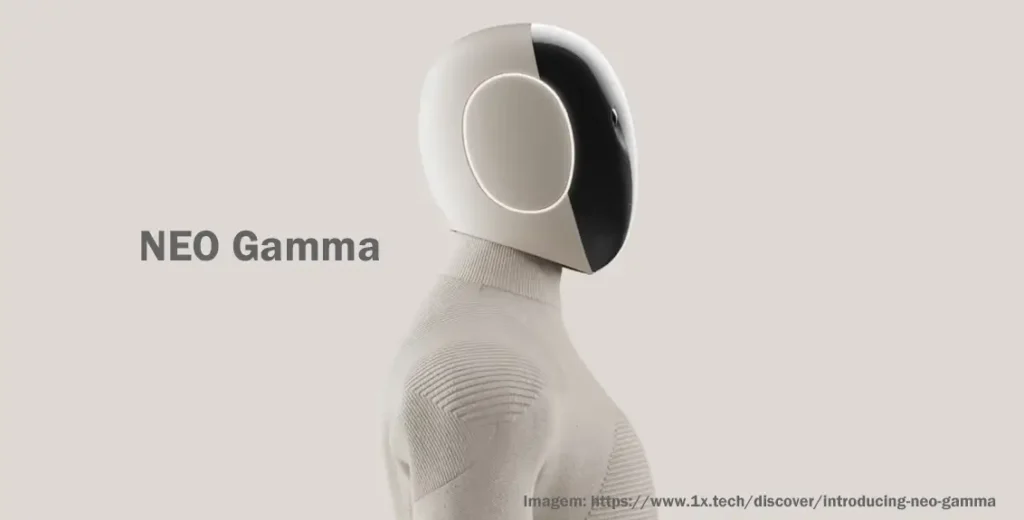 Robôs Humanoides: Conheça Neo Gamma, Unitree G1, Helix E Outros 3 Neo-Gamma-1Xtechnologies
